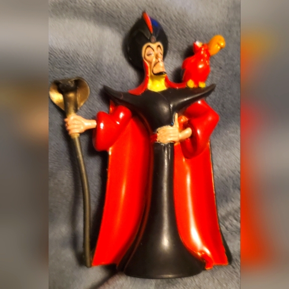 Toys 1992 Vintagejafar And Iago Aladdin Mattel Collectible Figure toys-1992-vintagejafar-and-iago-aladdin-mattel-collectible-figure